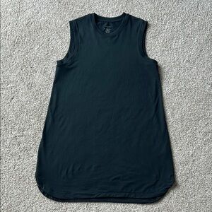 Varley Black Caleta Minidress